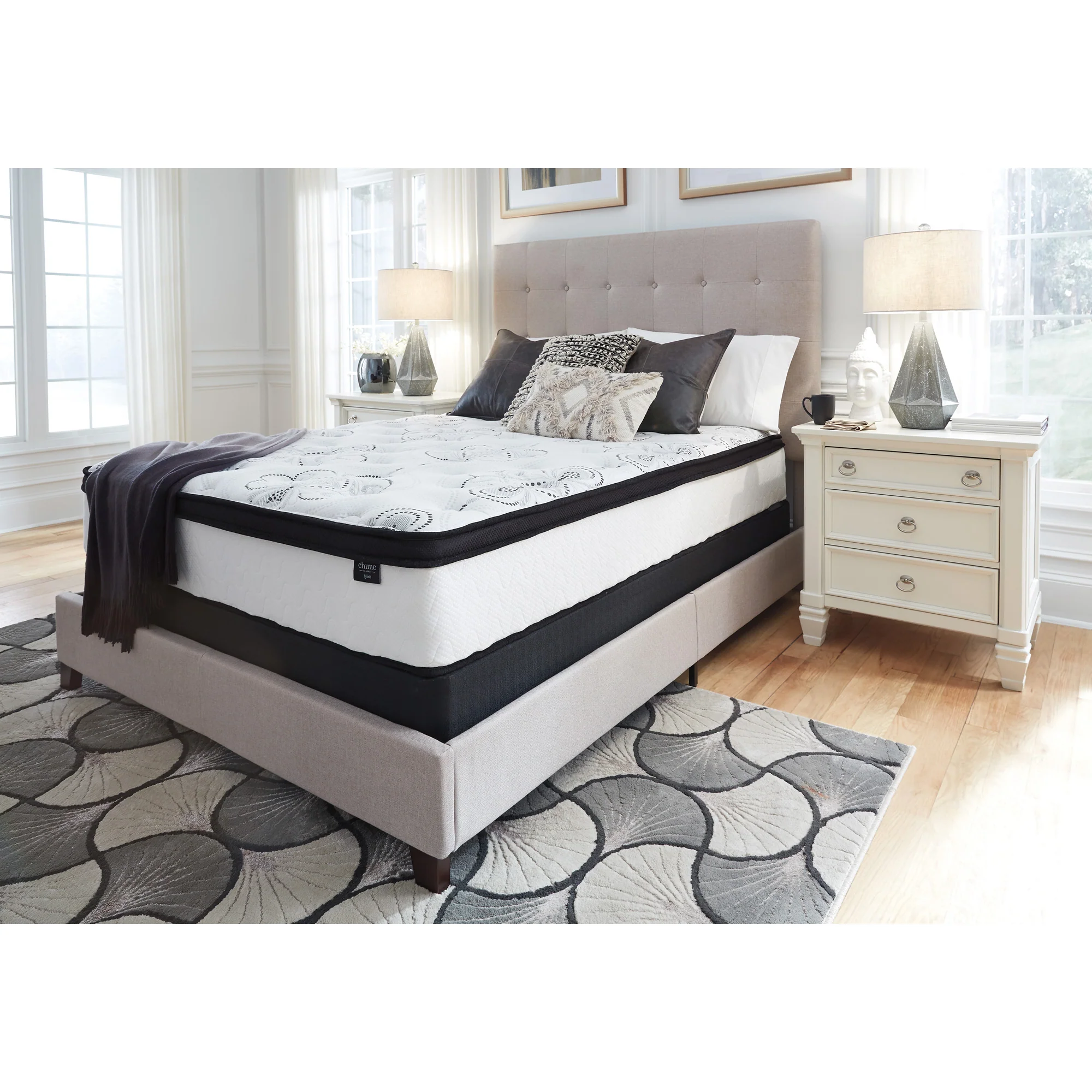 Ashley Chime 12 Inch Hybrid Mattress - Image 20