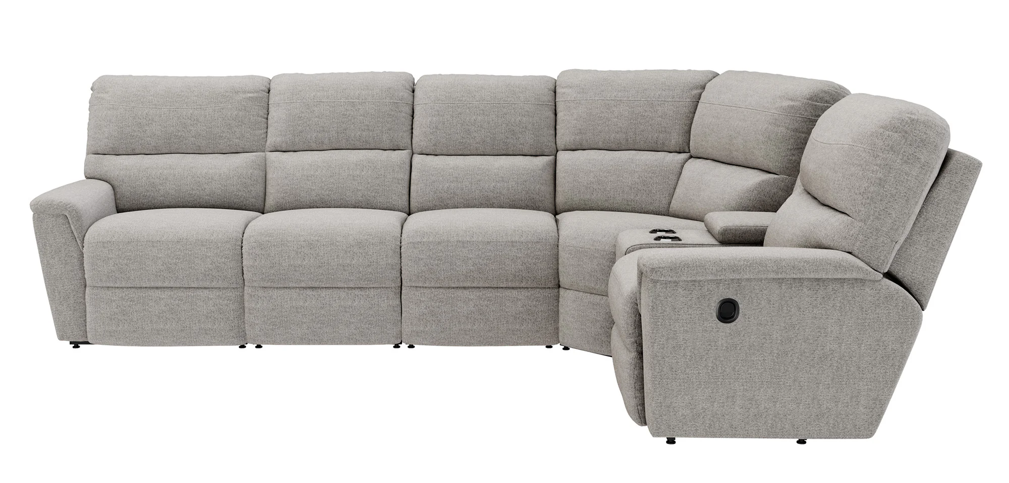 Ava 5 Piece Sectional with 2 Tri-Power Ends and 1 Tri-Power Armless - Image 5