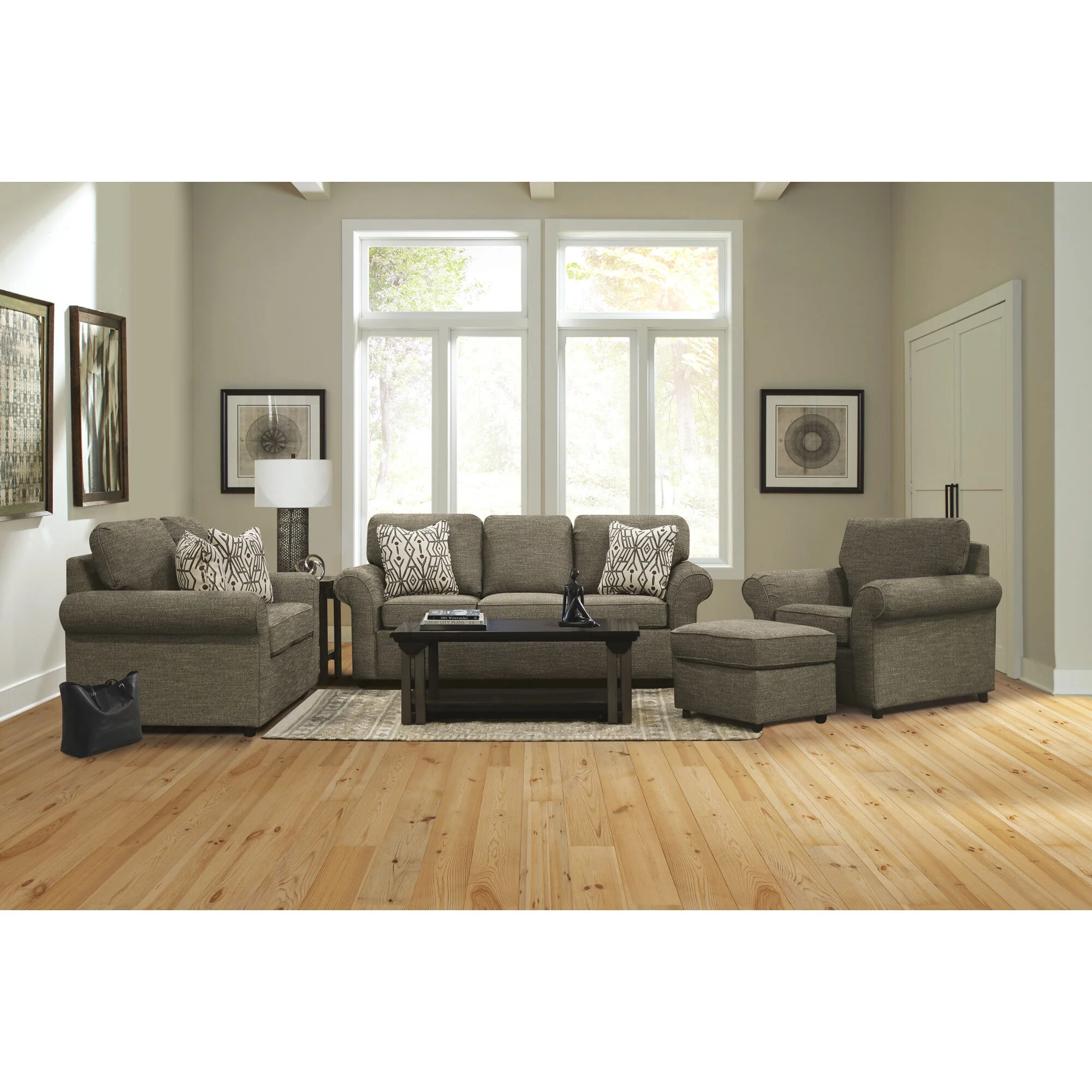 Burke Ottoman - Image 2
