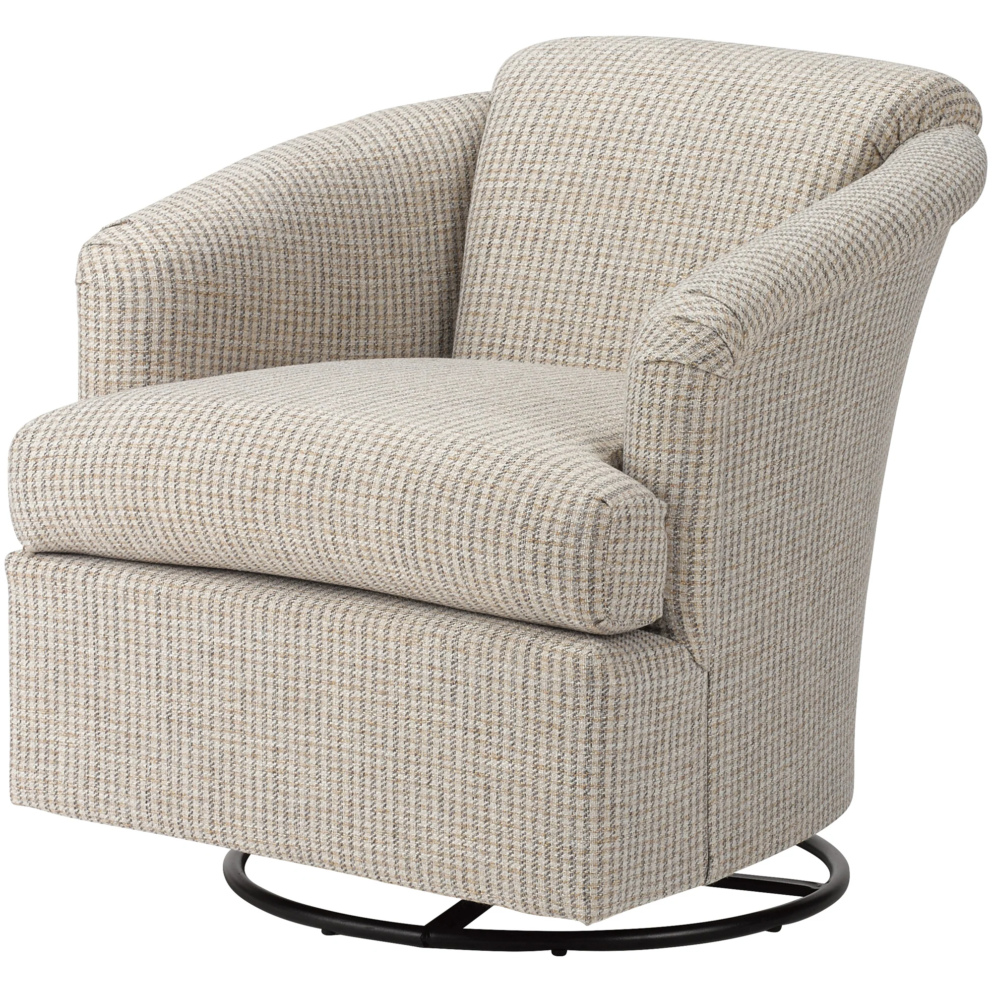 Cass Swivel Glider Accent Chair - Image 2