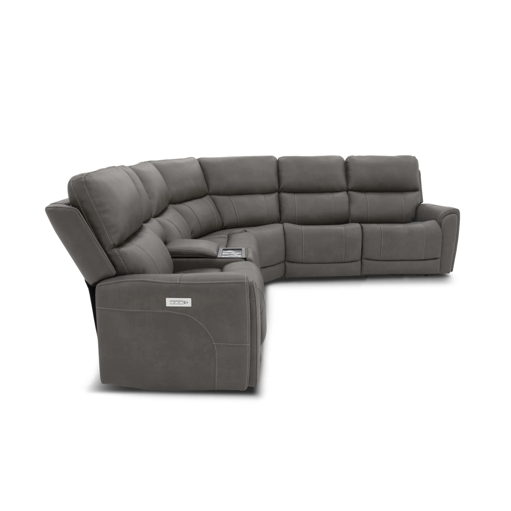 Dylan 6 Piece Sectional with 2 Power Ends - Image 12