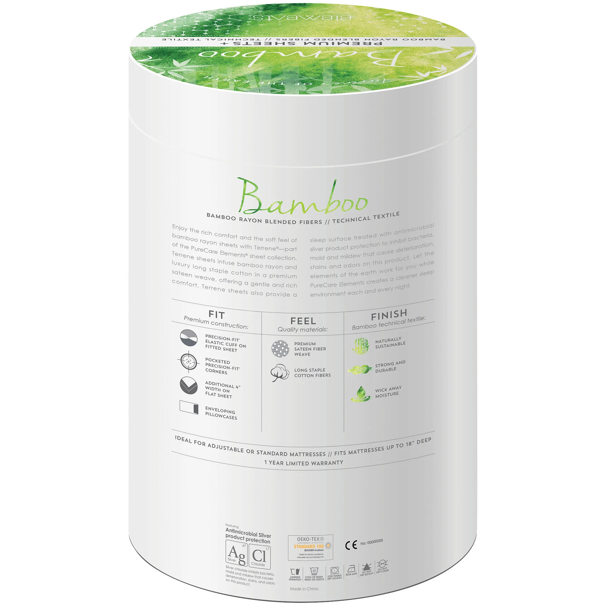 Elements Bamboo Sheet Set - Image 80
