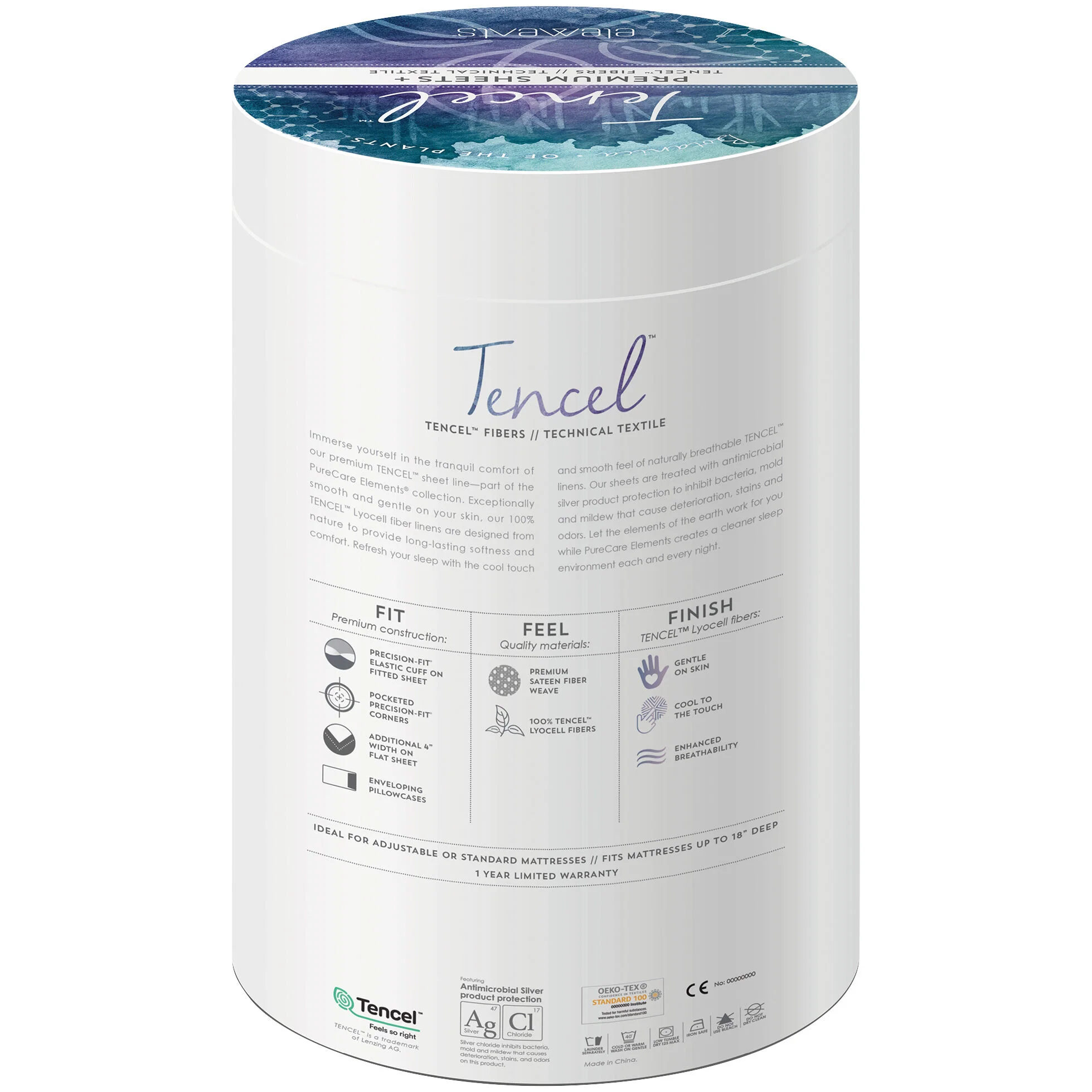 Elements Tencel Sheet Set - Image 87