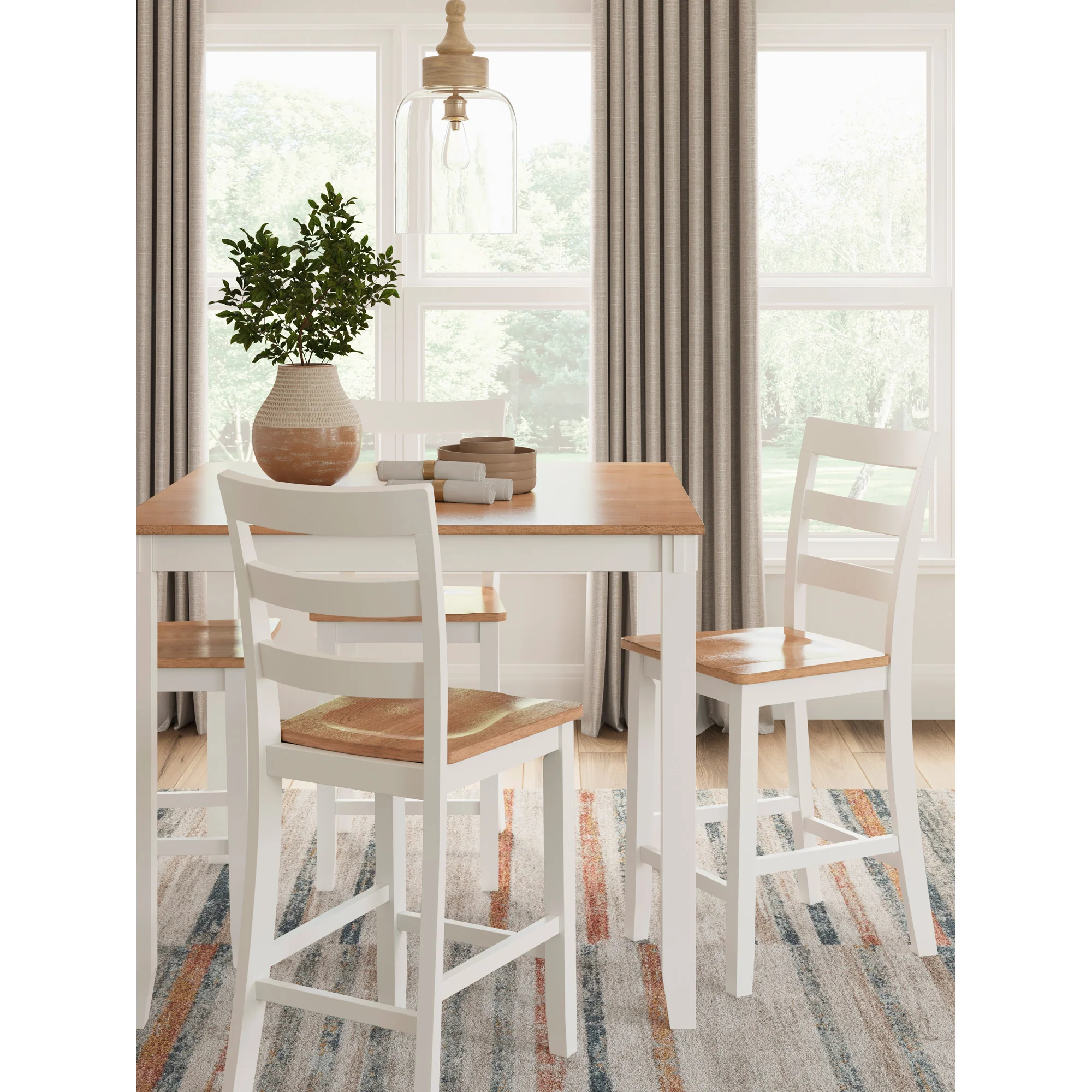 Gesthaven 5 Piece Square Counter Dining Set - Image 10