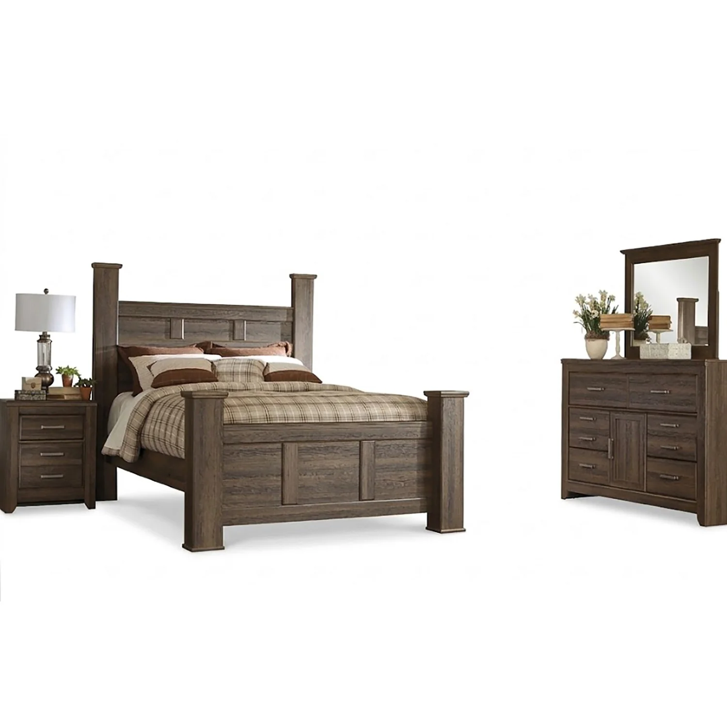 Juararo 4 Piece Poster Room Group