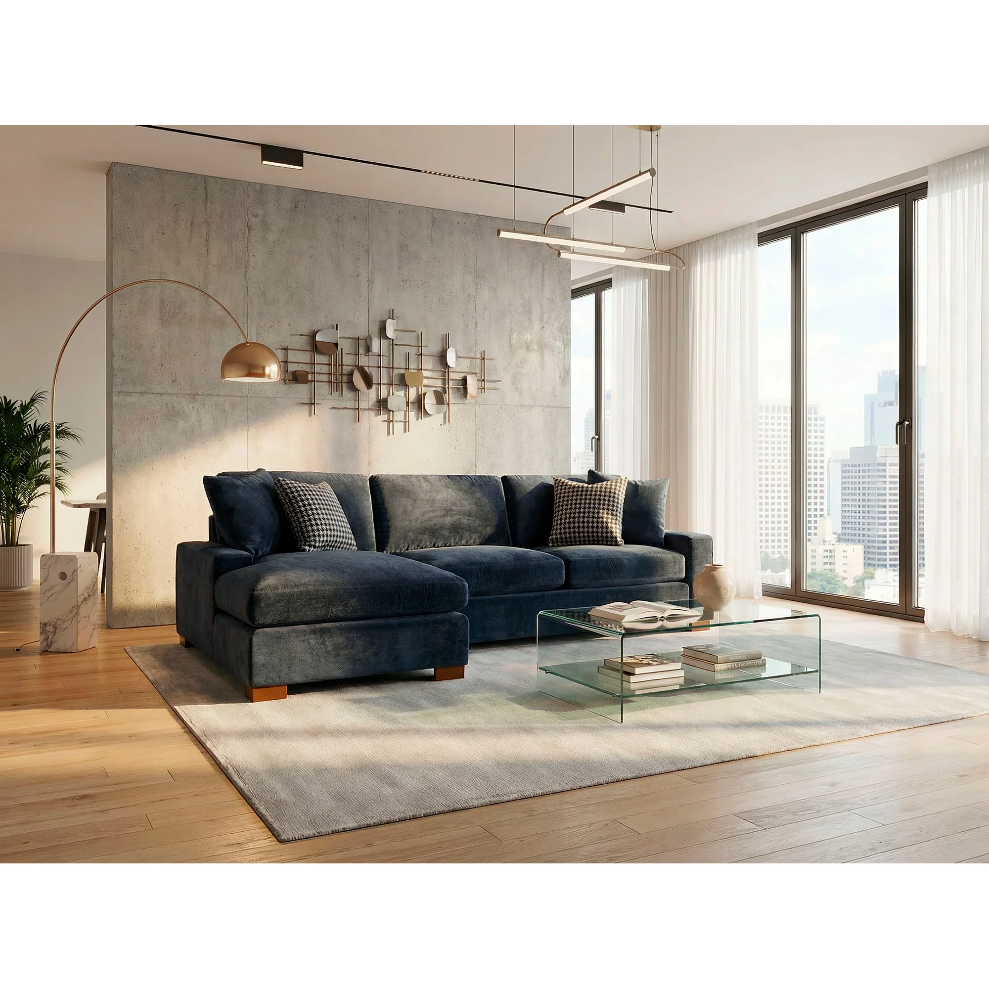 Juno 2 Piece Left Chaise Sectional - Image 3