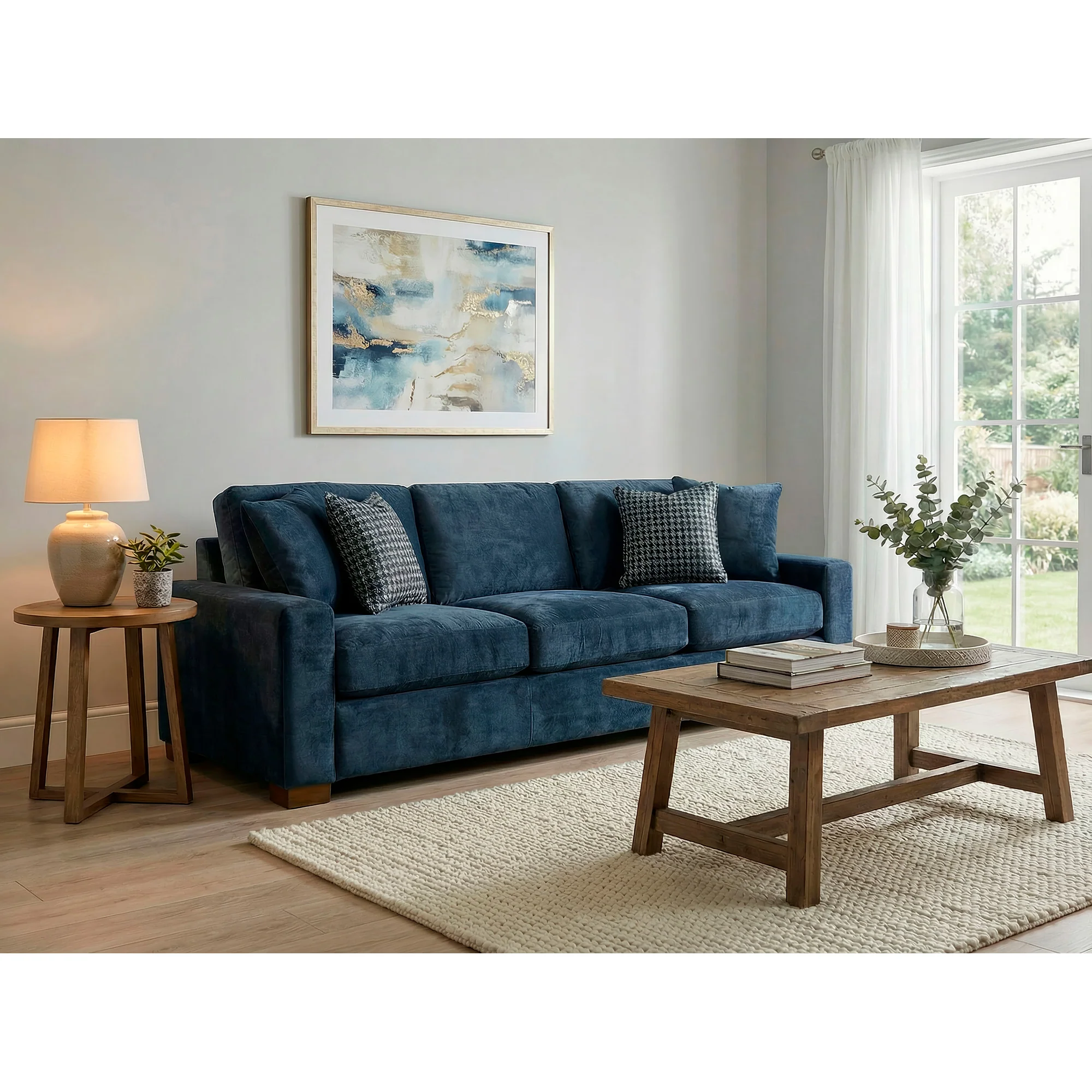 Juno Feather Blend Oversized Sofa - Image 3