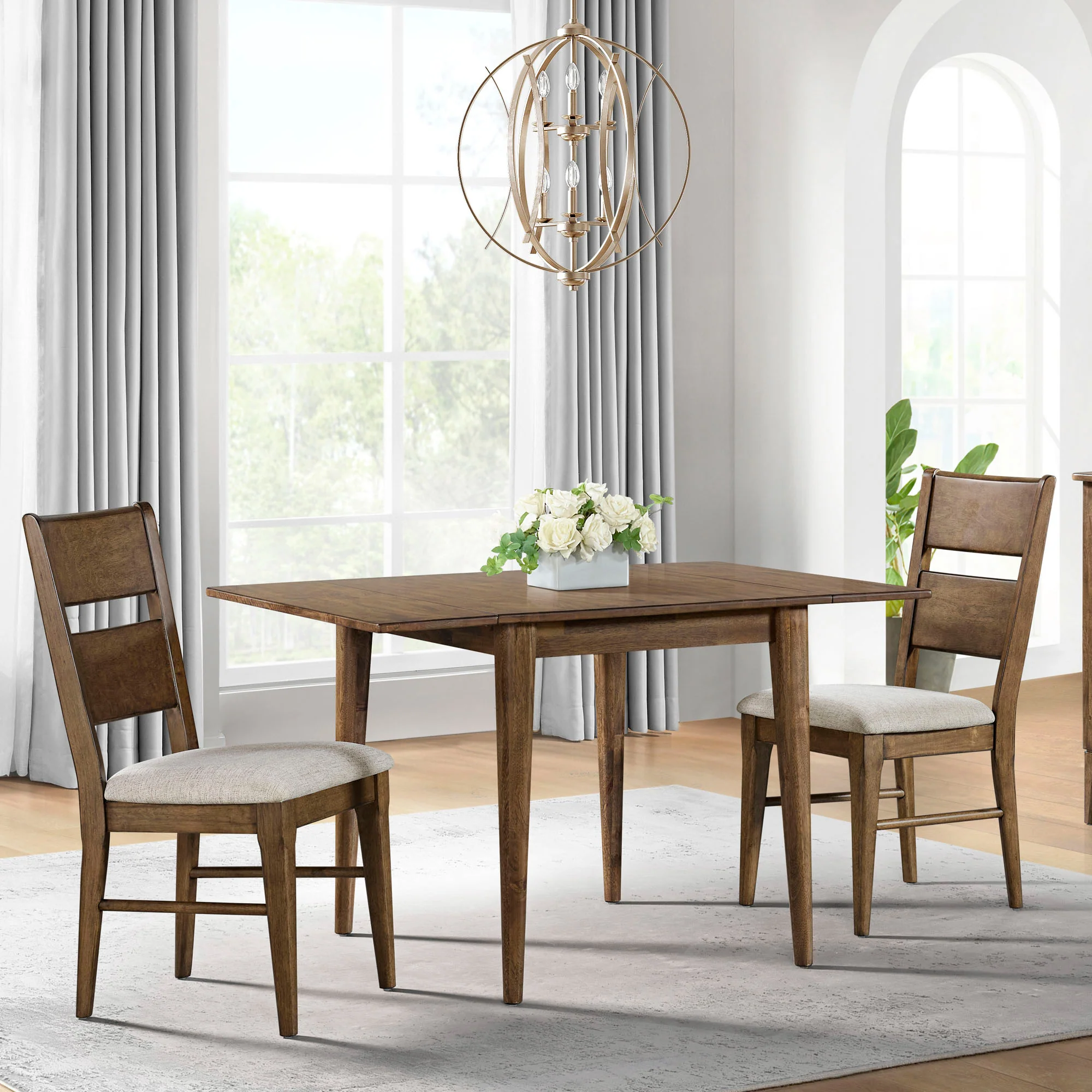 Koloa 3 Piece Drop Leaf Dining Set