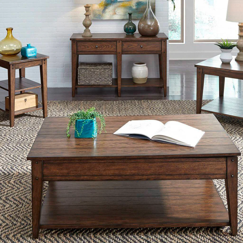 Lake House Lift Top Coffee Table - Image 8
