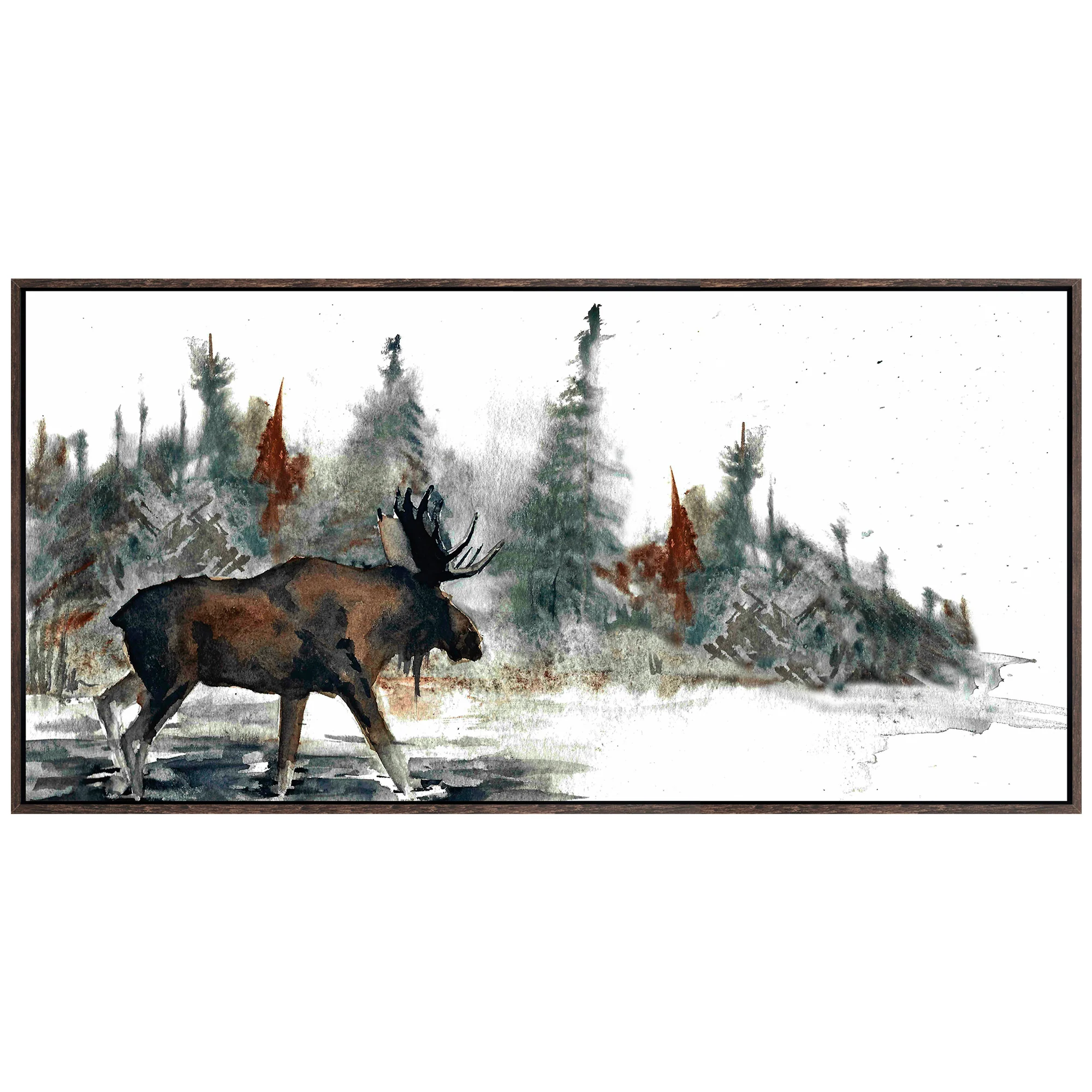 Lake Moose Wall Art