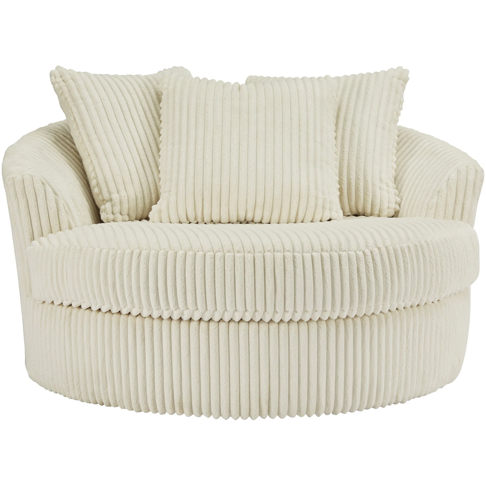 Lindyn Oversized Swivel Accent Chair