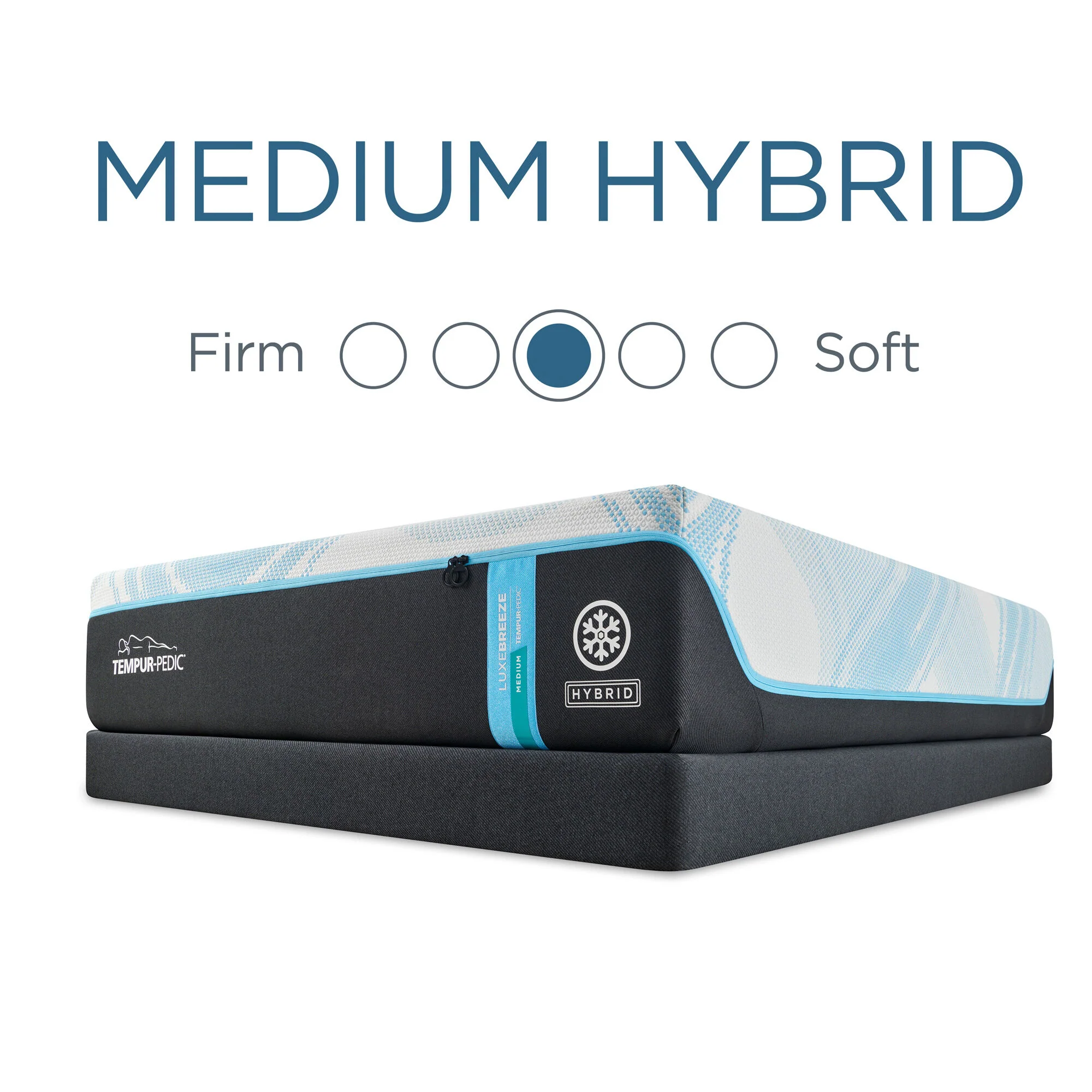 Tempur-Pedic TEMPUR-Luxe Breeze 2 Medium Hybrid Mattress - Image 13