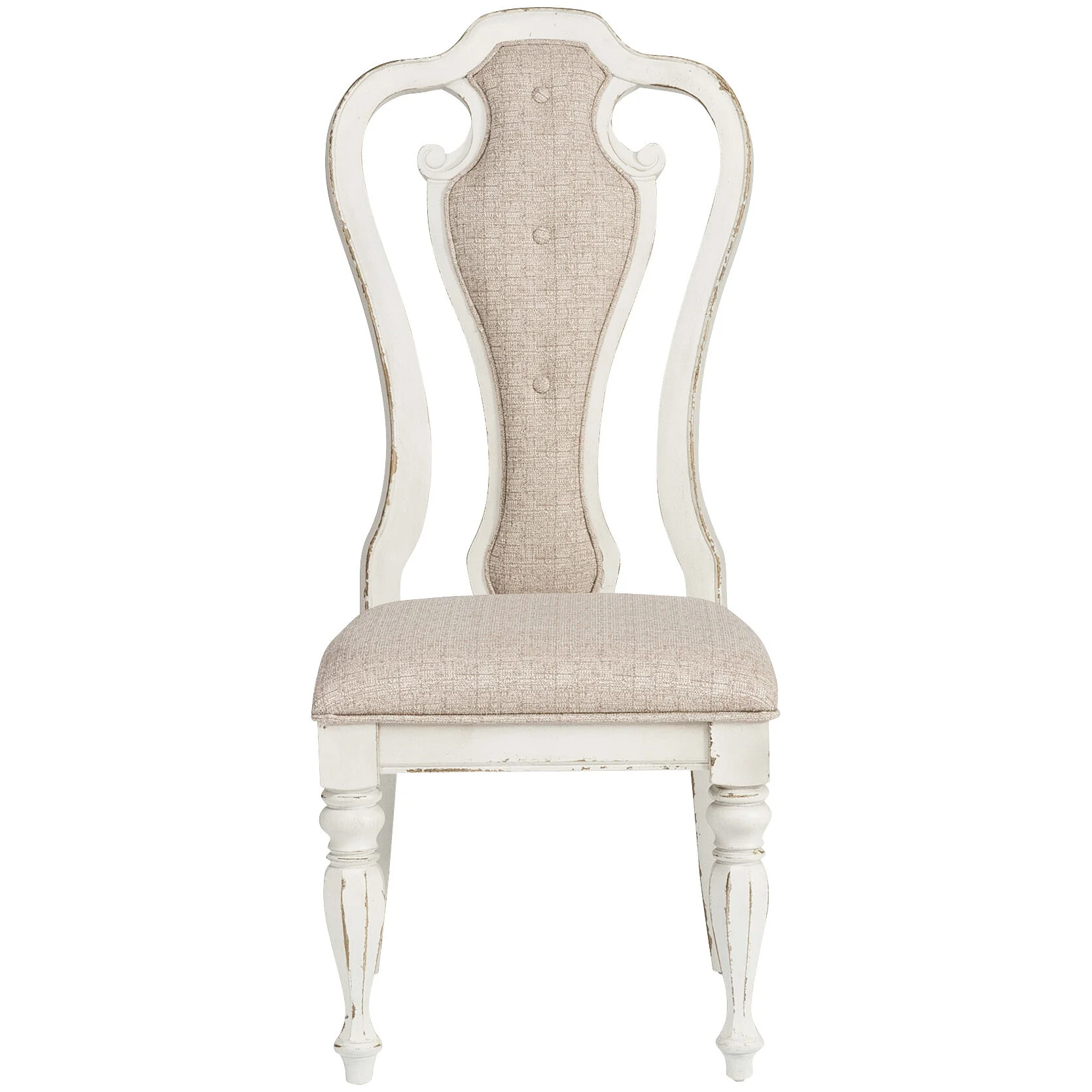 Magnolia Manor Splat Back Upholstered Side Chair