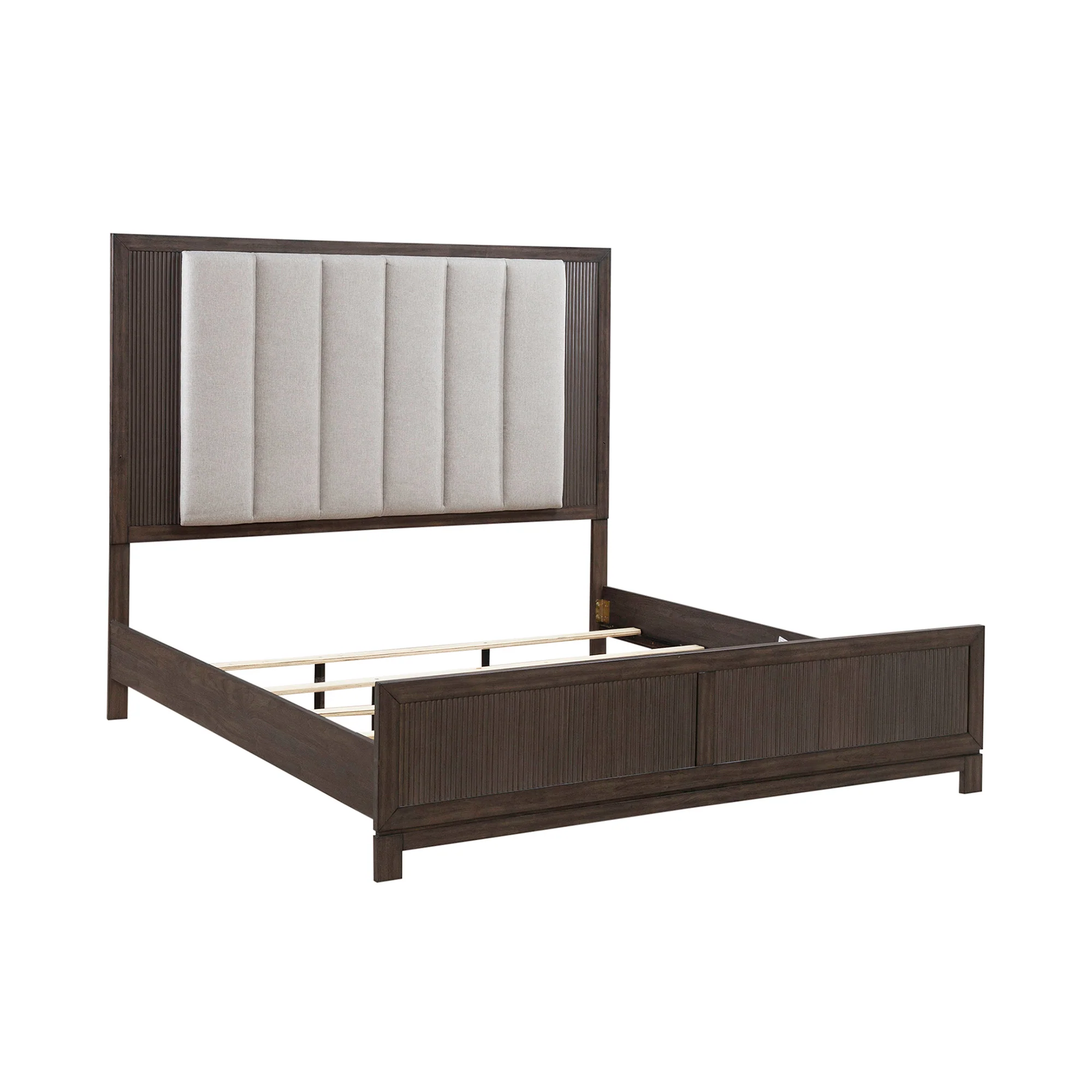 Modern Edge Upholstered Bed - Image 2