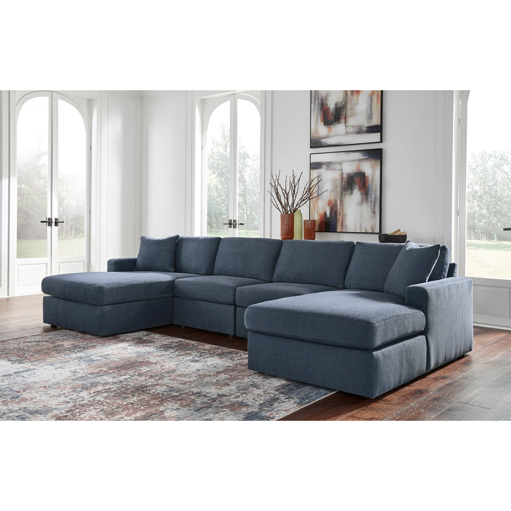 Modmax 4 Piece Dual Chaise Sectional - Image 15