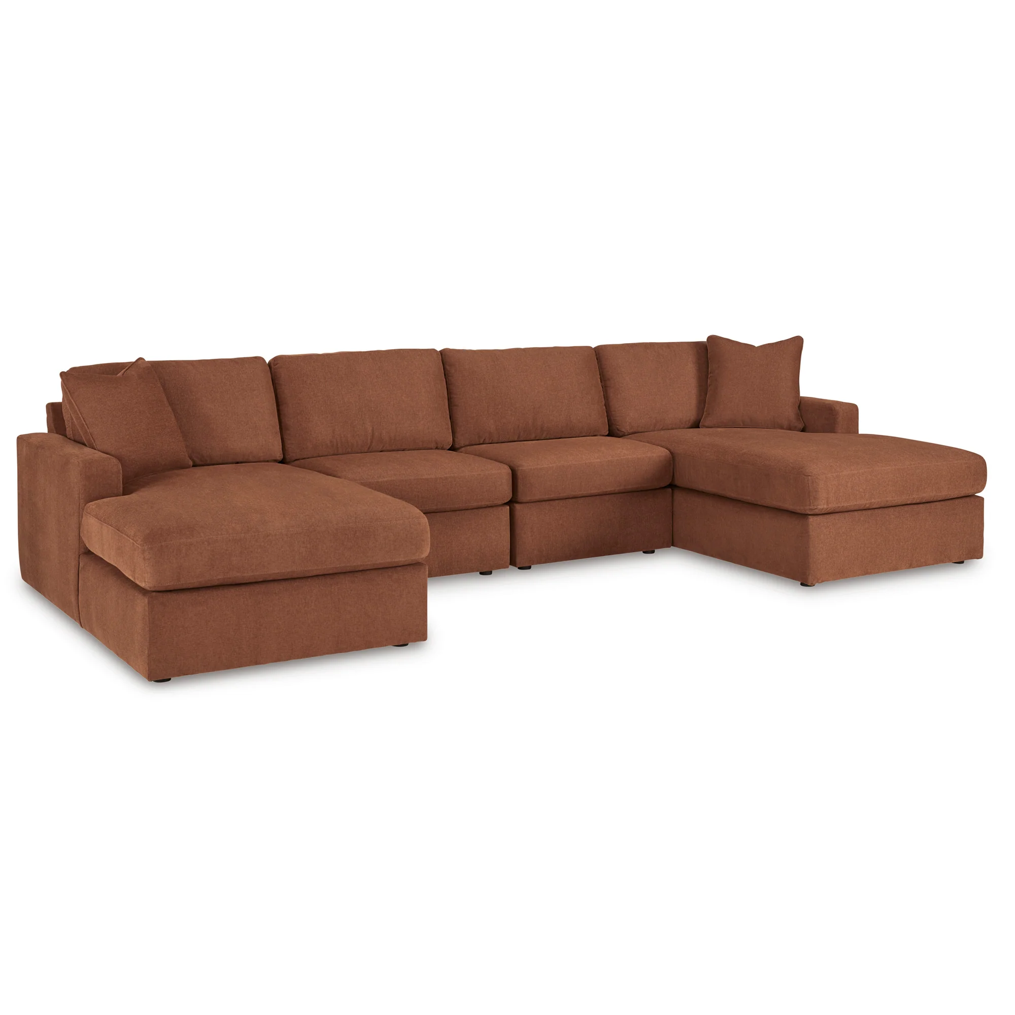 Modmax 4 Piece Dual Chaise Sectional - Image 4