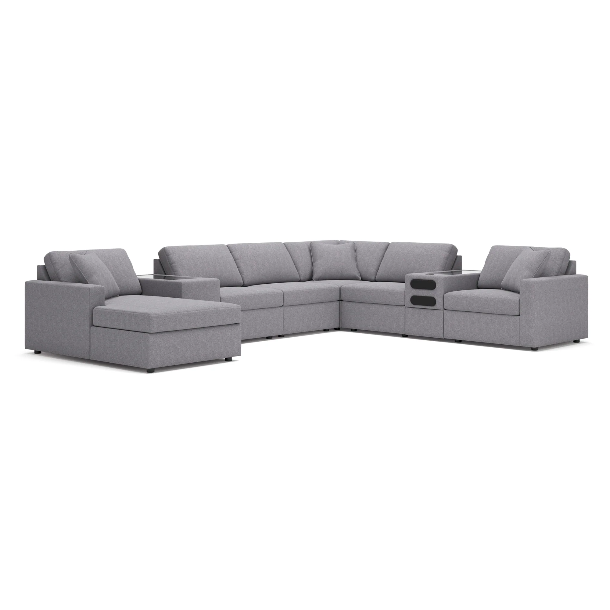 Modmax 8 Piece Left Chaise Sectional - Image 7