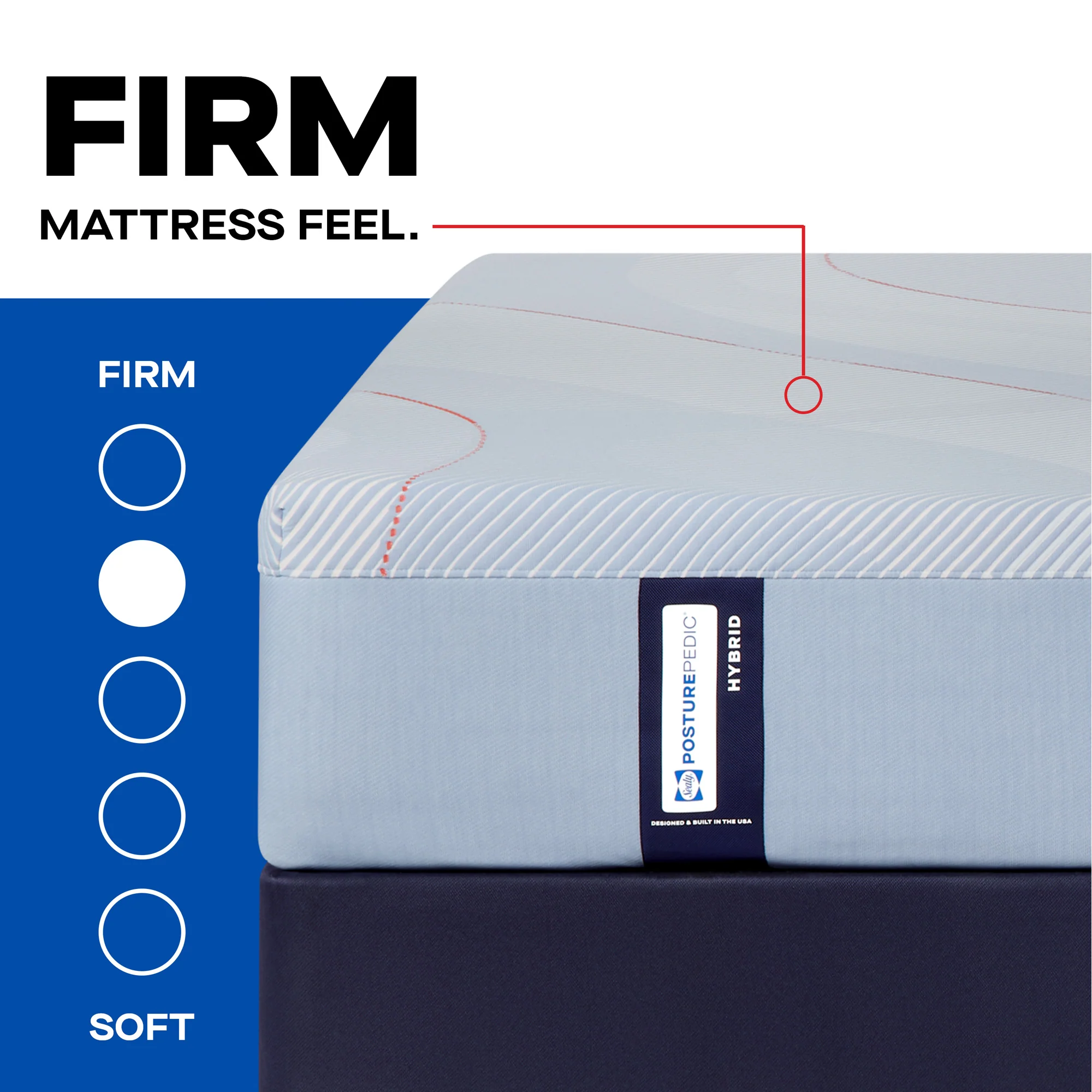 Sealy Posturepedic Dallas Firm Hybrid Mattress - Image 53