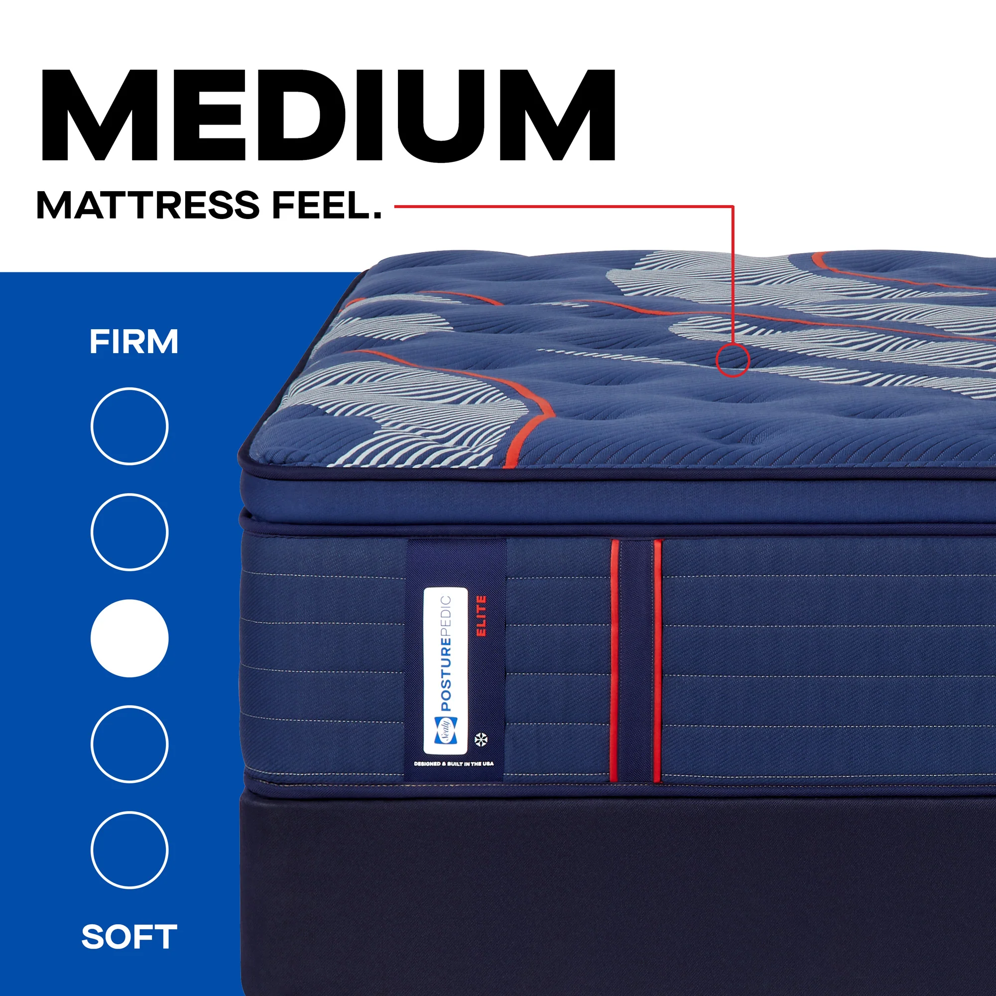 Sealy Posturepedic Elite Brenham II Medium Pillowtop Mattress - Image 34