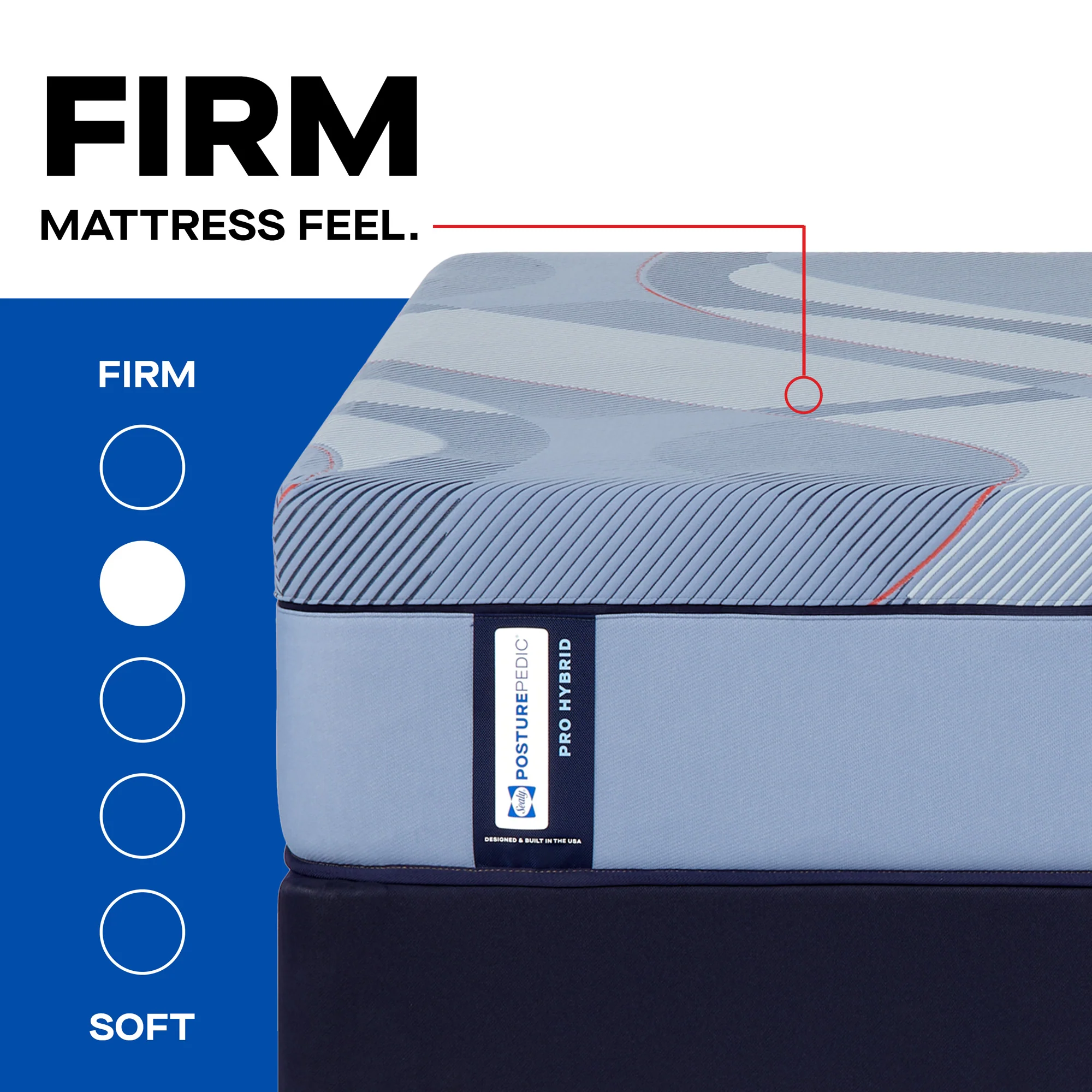 Sealy Posturepedic Pro Indianapolis Firm Hybrid Mattress - Image 48