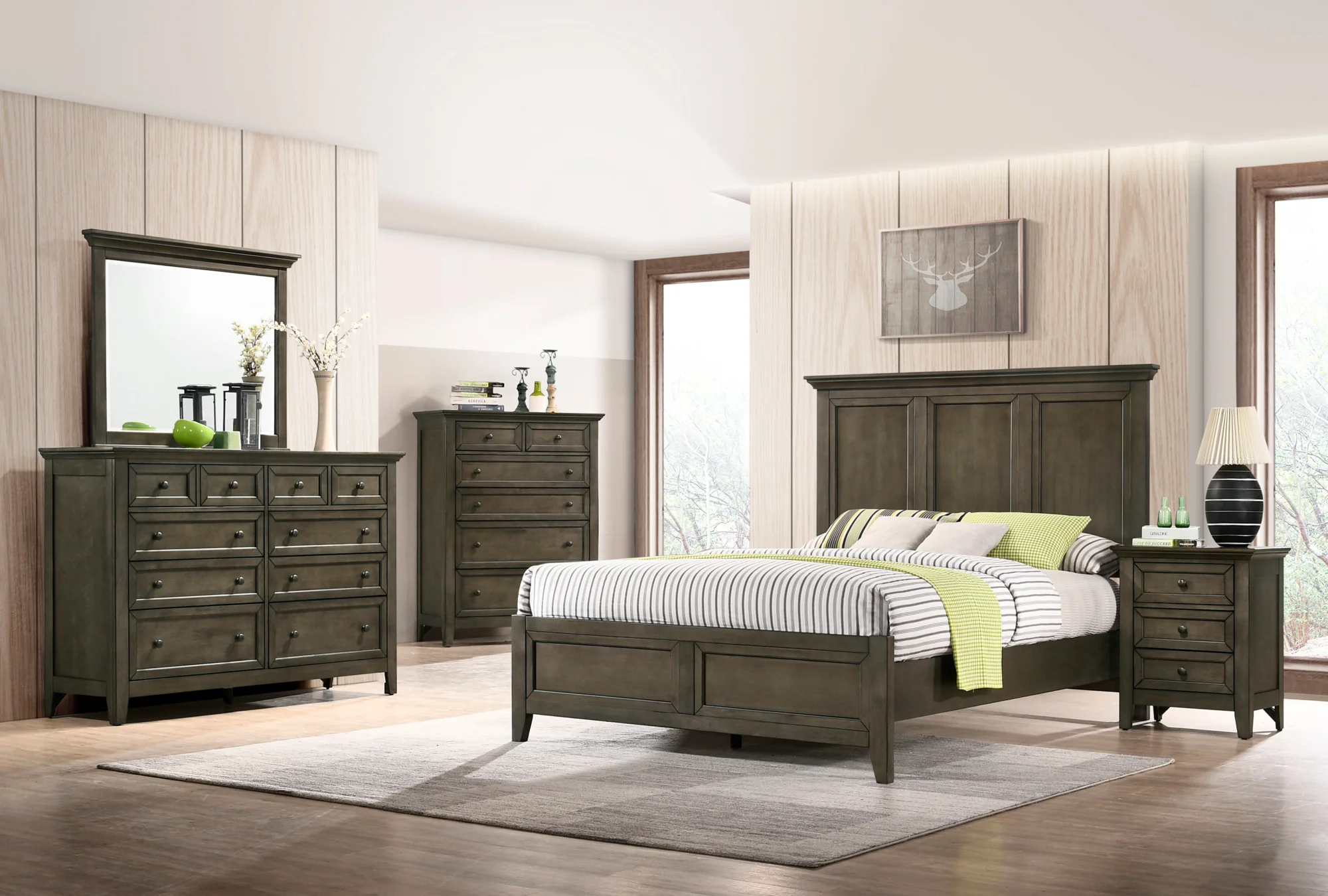 San Mateo 4 Piece Room Group
