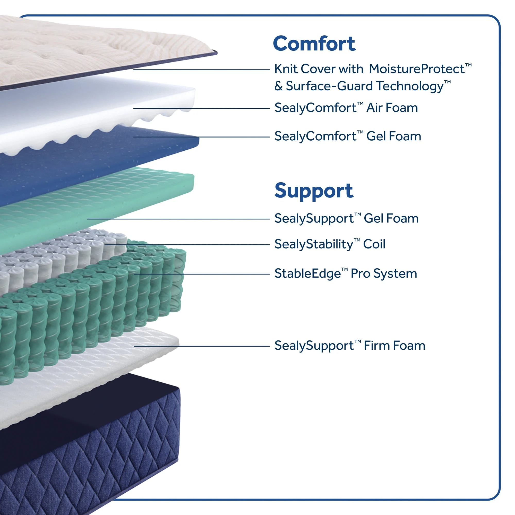 Sealy Safa Park Firm Mattress - Image 10