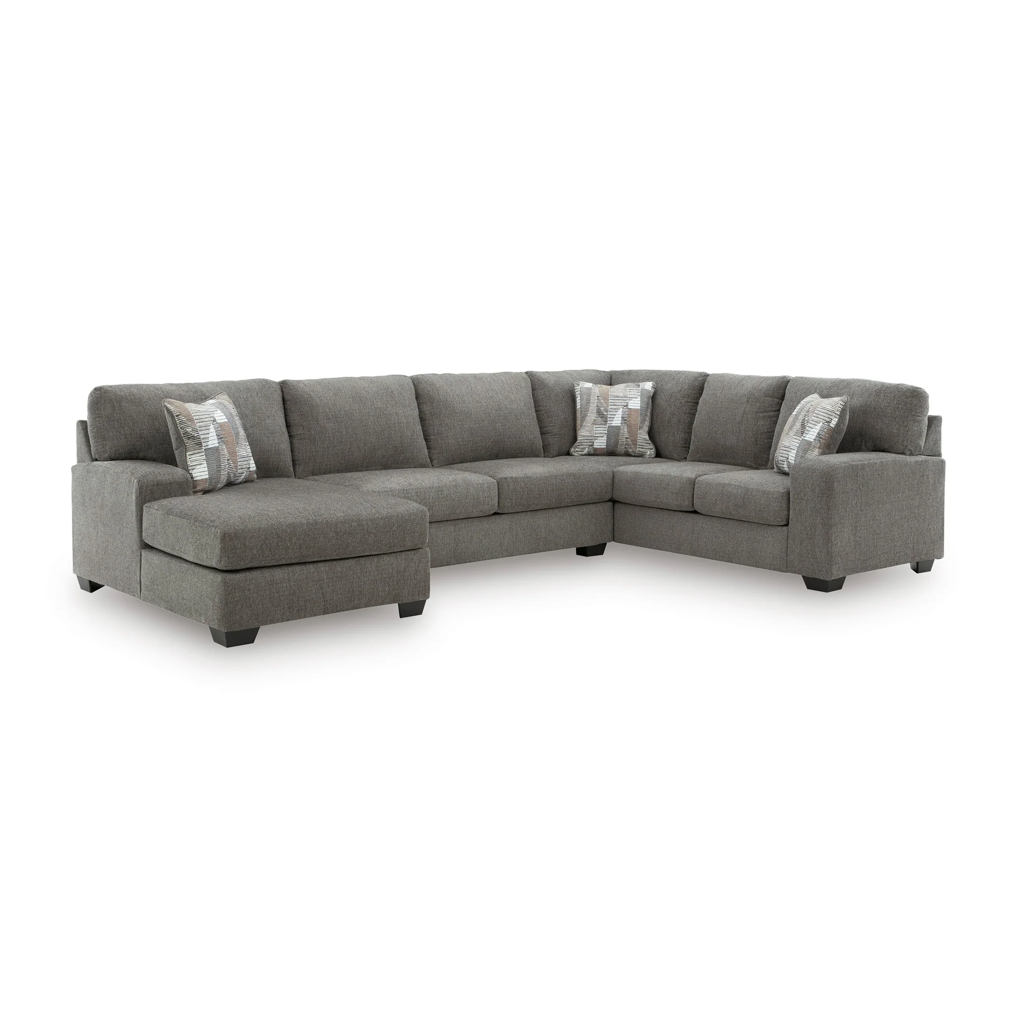Seyler Lane 3 Piece Left Chaise Sectional
