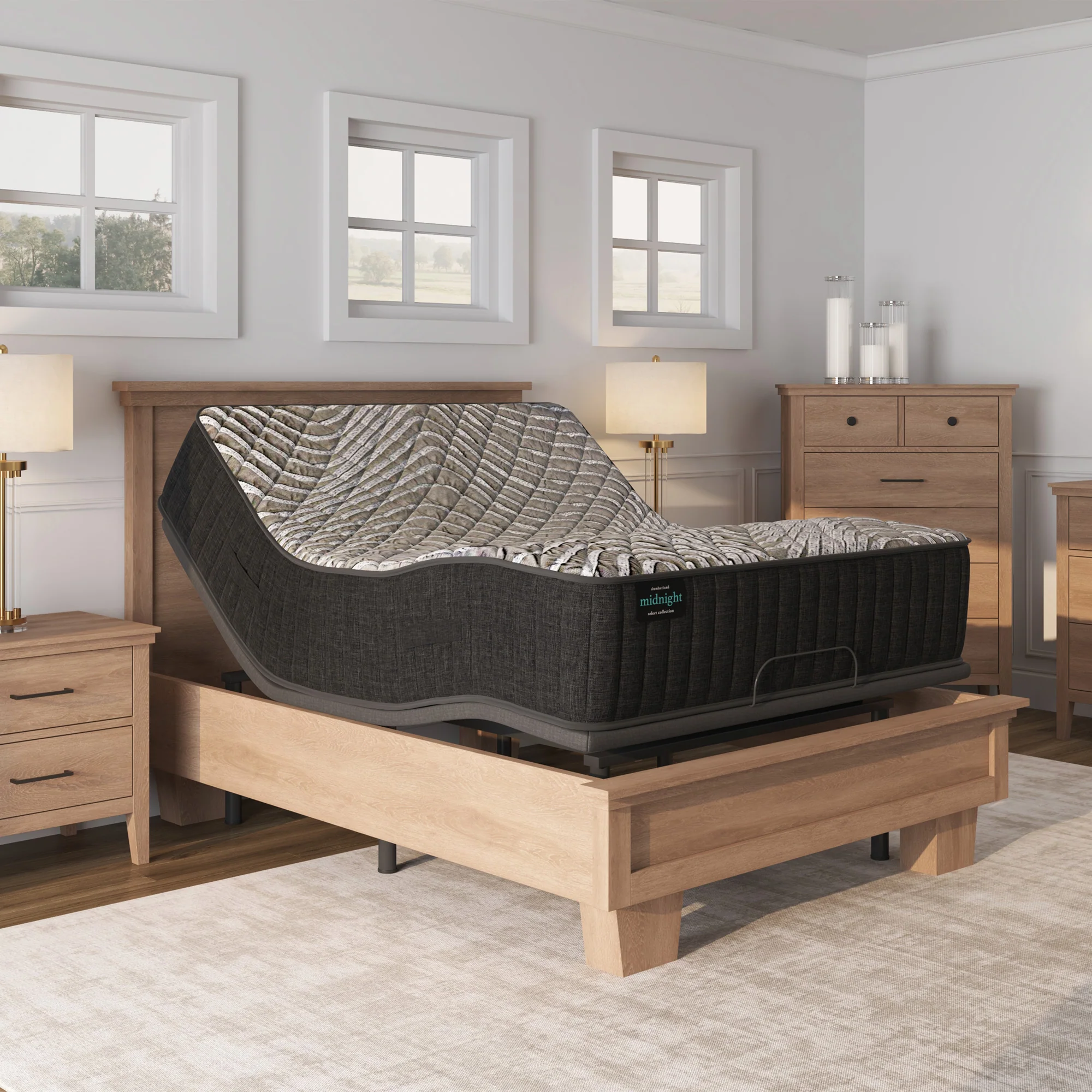 Slumberland Midnight Select Firm Tight Top Mattress - Image 4