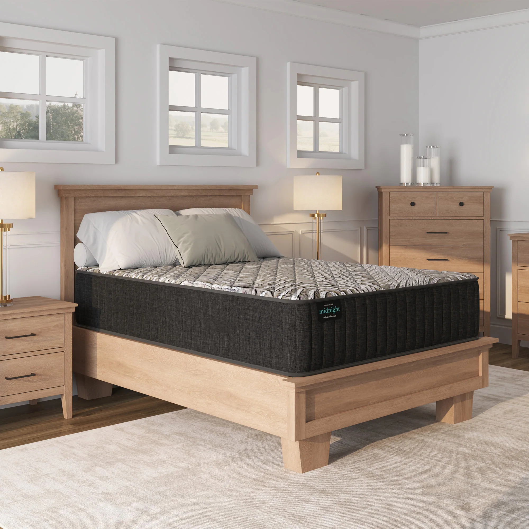 Slumberland Midnight Select Firm Tight Top Mattress - Image 9