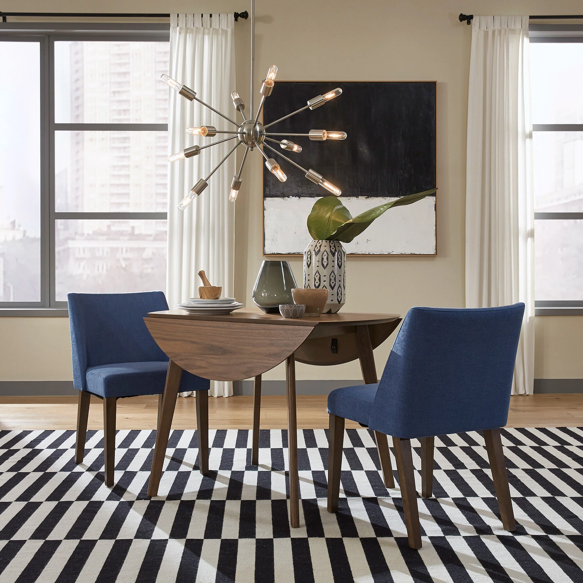 Space Savers 3 Piece Drop Leaf Dining Set