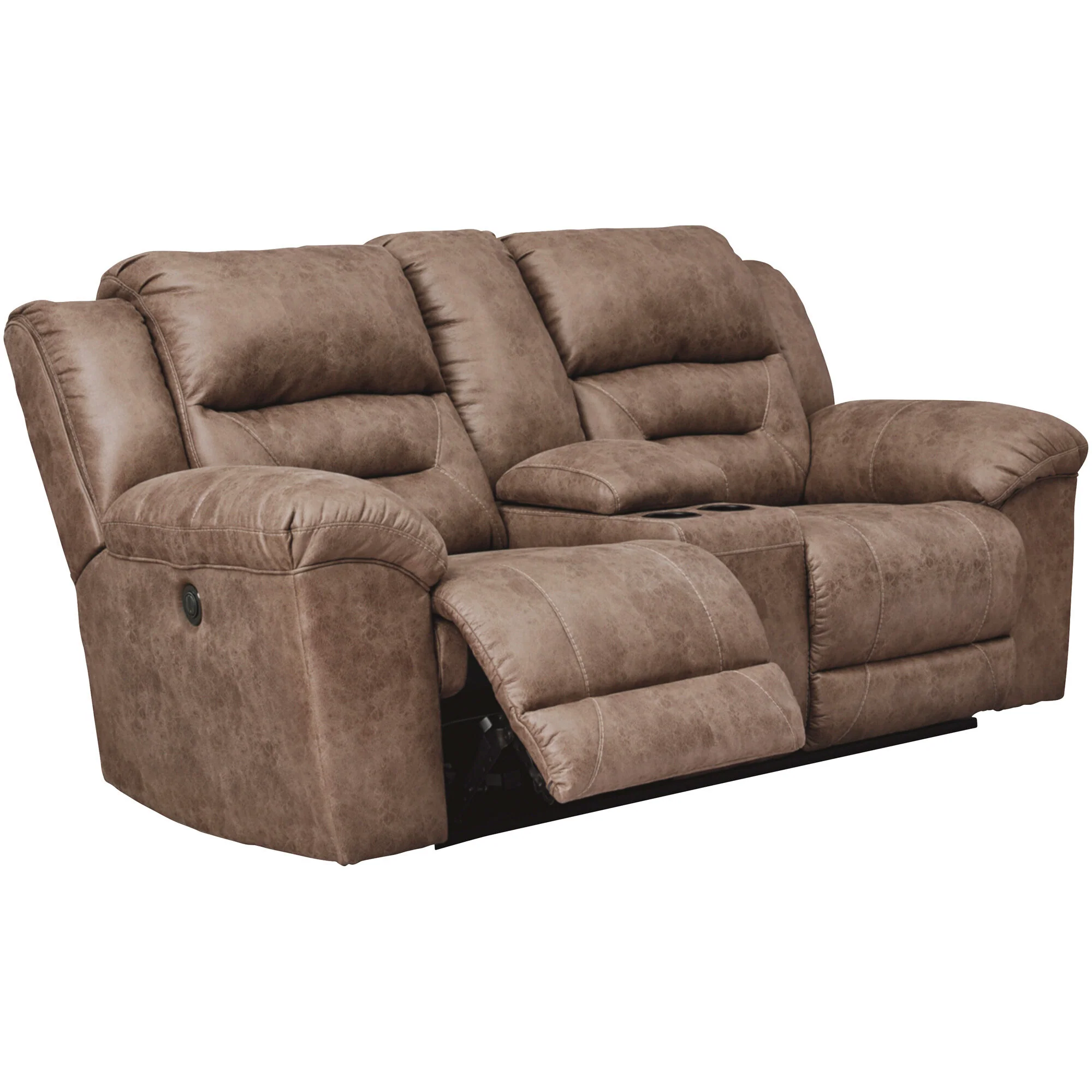 Stoneland Power Reclining Console Loveseat