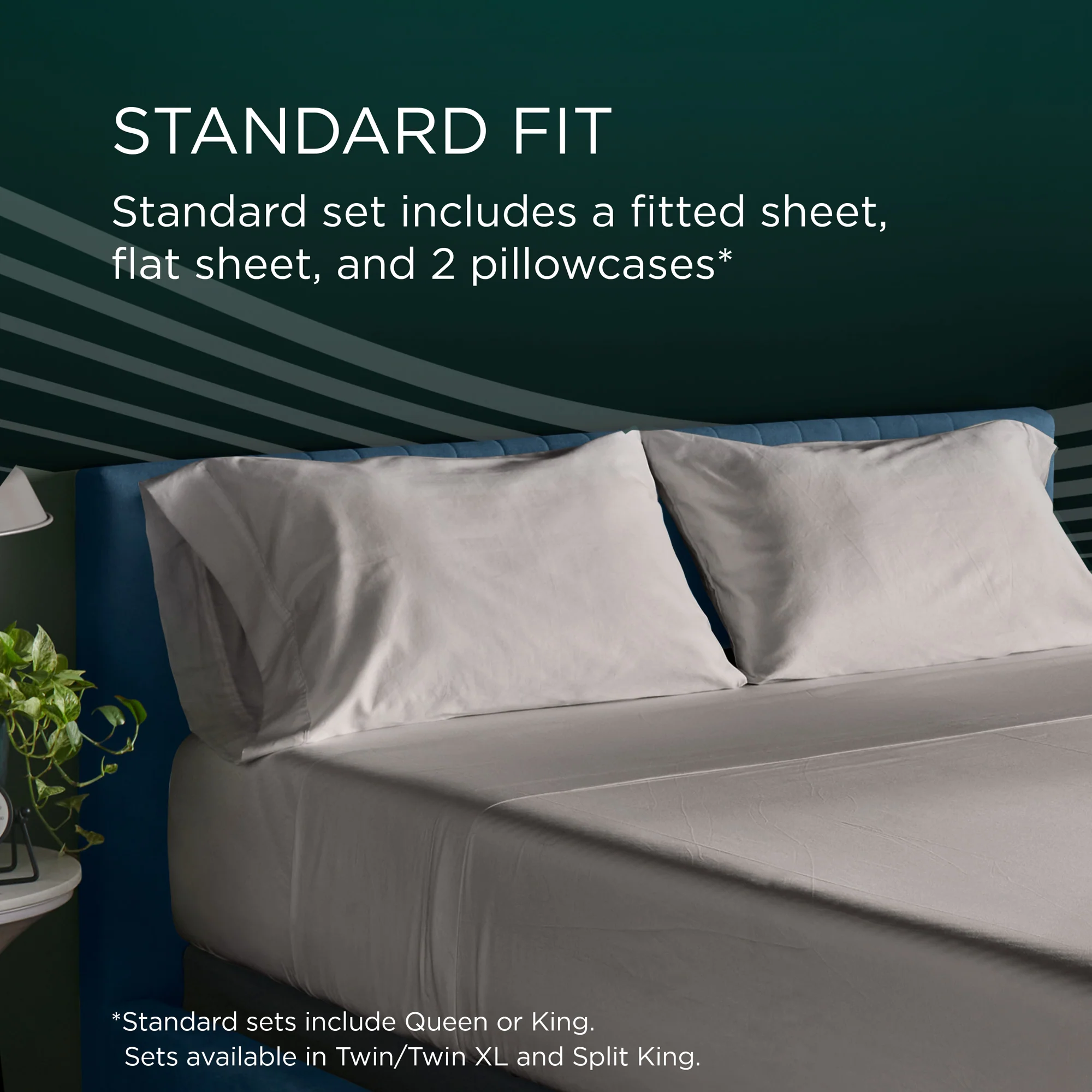 Tempur-Adapt Luxe Egyptian Cotton Sheet Set - Image 53
