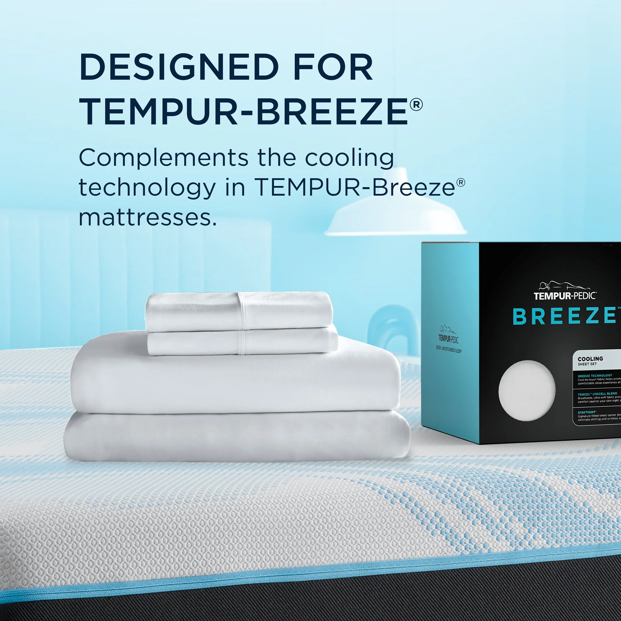 Tempur Breeze Cooling Sheet Set - Image 184