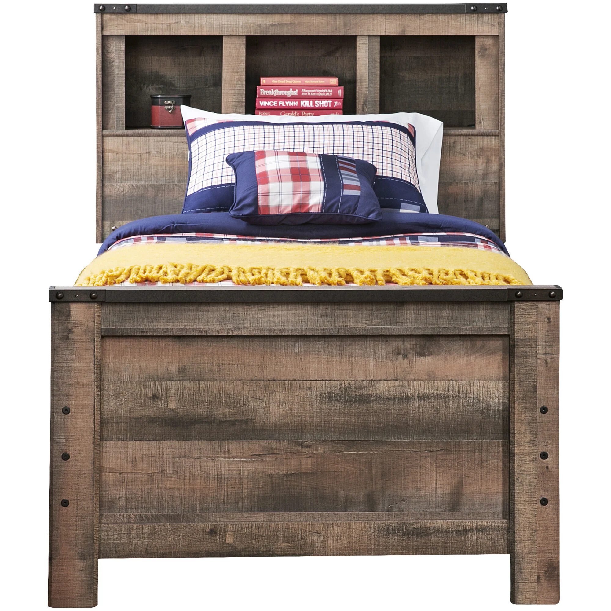 Trinell Bookcase Bed