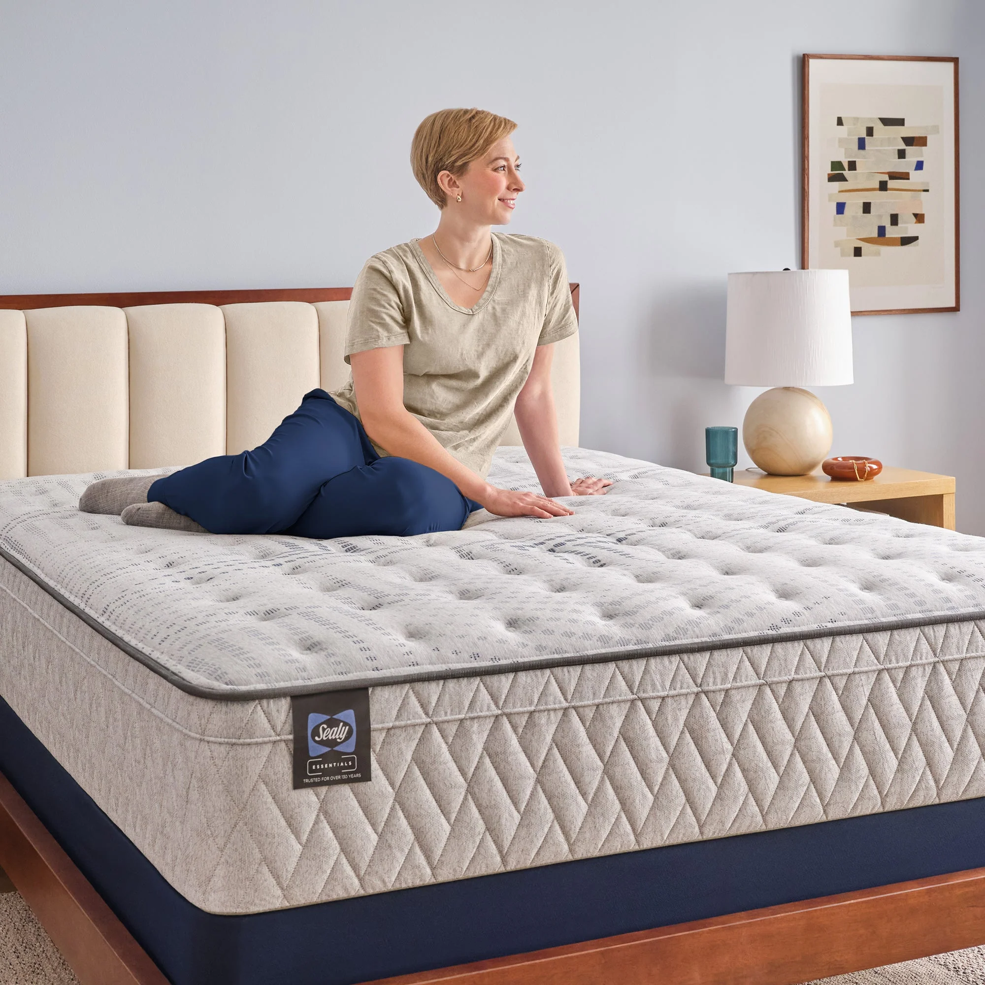 Sealy Winter Green II Medium Mattress - Image 8